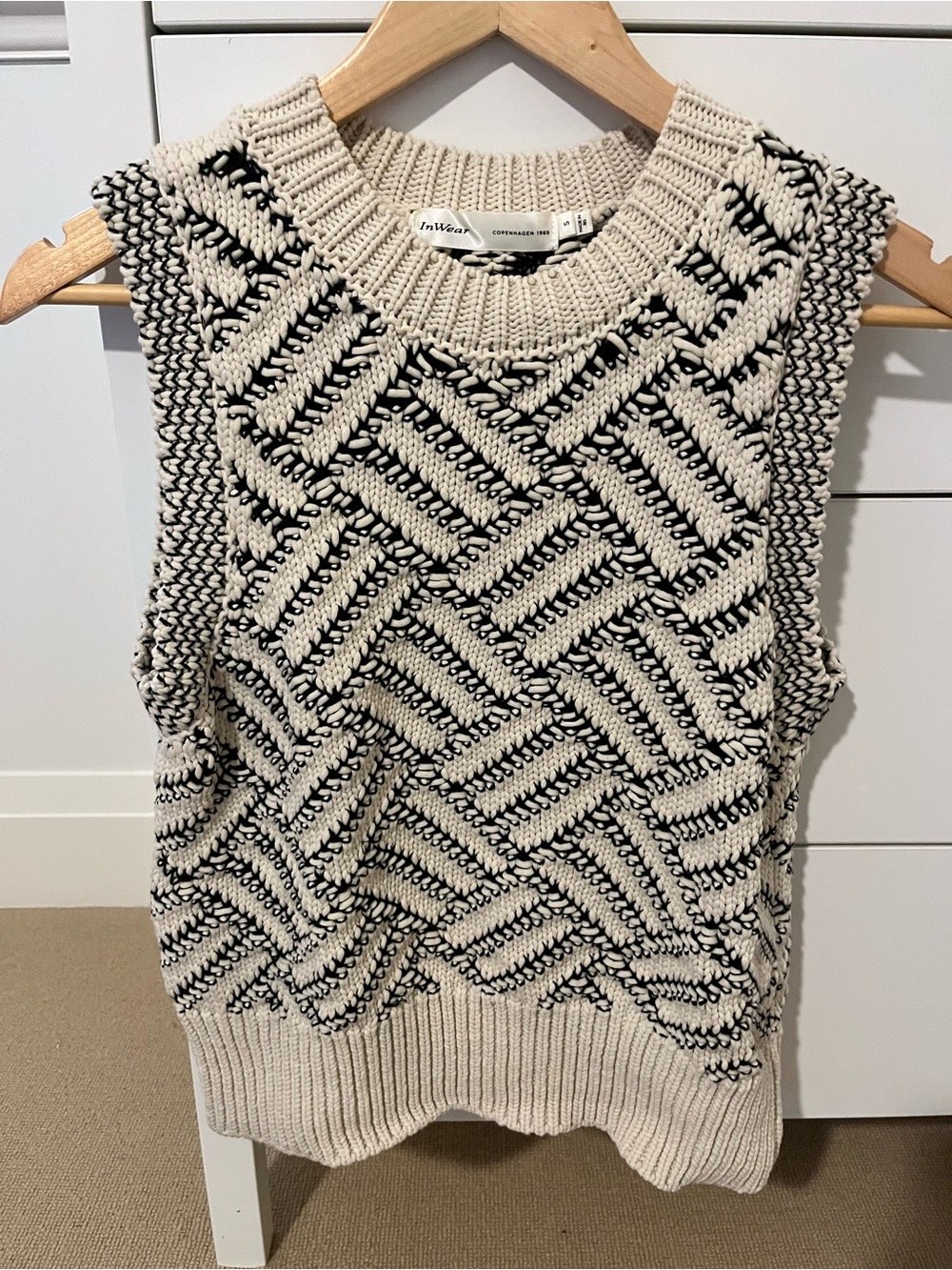 Cotton waistcoat sweater by InWear